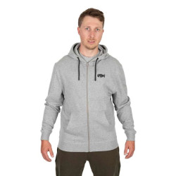 SPOMB DUKS GREY HOODY FULL ZIP L