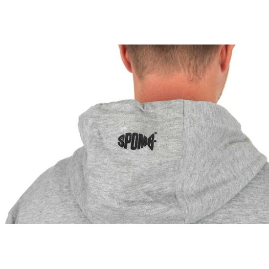 SPOMB DUKS GREY HOODY FULL ZIP M