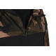 FOX DUKS LW BLACK/CAMO SPLIT ZIP HOODY XL