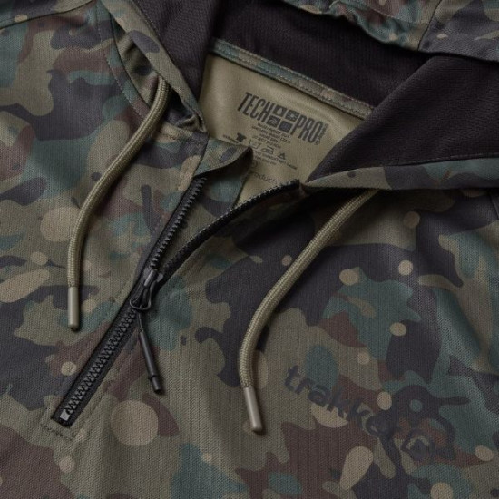 TRAKKER MAJICA CAMO UV HOODED SHIRT M