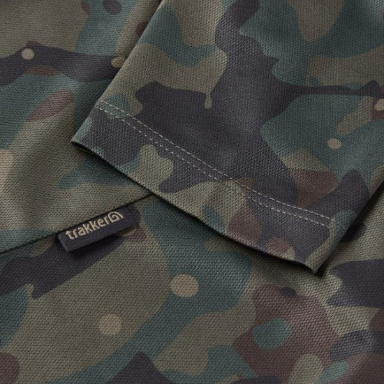 TRAKKER MAJICA CAMO UV HOODED SHIRT M