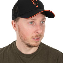 FOX KAČKET TRUCKER BLACK&ORANGE