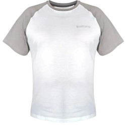 SHIMANO SHORT SLEEVE T-SHURT WHITE XXL