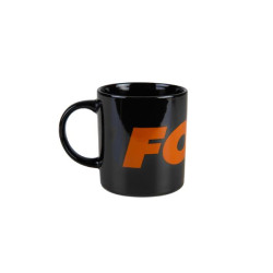 FOX KERAMIČKA ŠOLJA CRNO NARANDŽASTA