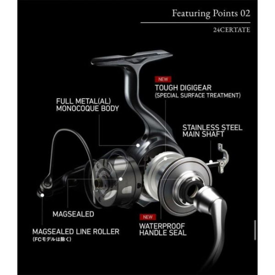 DAIWA 24 CERTATE(G) LT 4000D-C 10424-400