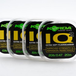 KORDA IQ2 EXTRA SOFT FLUOROCARBON 20M 0,35MM
