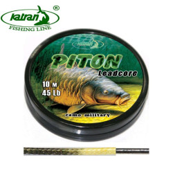 KATRAN LEADCORE PITON 10M 45LB CAMO BROWN BLACK