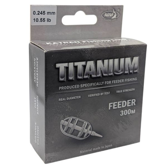 KATRAN TITANIUM FEEDER 0,215MM 300M