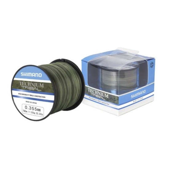 SHIMANO TECHNIUM TRIBAL A MONO 1100M 0,305MM 8,5KG CAMOU