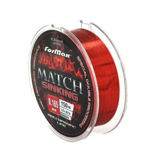 FORMAX NAJLON MATCH SINKING 150M 0,165MM