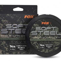 FOX SOFT STEEL FLECK CAMO MONO 1000M 0,30MM