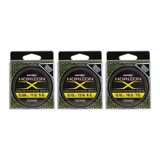 MATRIX HORIZON X COATED DISTANCE BRAID 0,08MM 150M