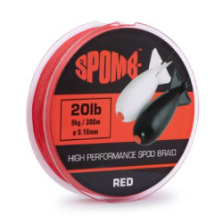 SPOMB BRAID RED 300M 0,18MM