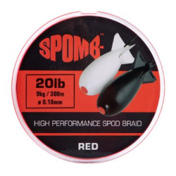 SPOMB BRAID RED 300M 0,18MM