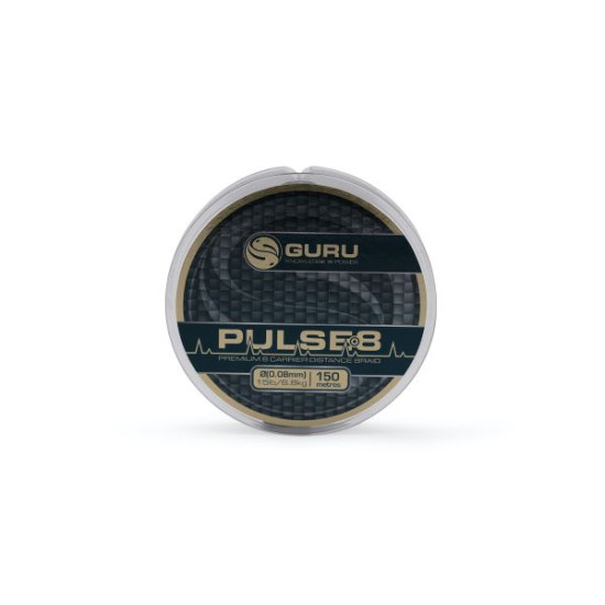 GURU STRUNA PULSE 8 BRAID 0,08MM 150M