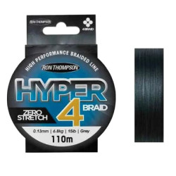 RON THOMPSON STRUNA HYPER4-BRAID 110M GREY 0,20MM