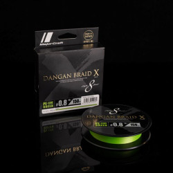 MAJOR CRAFT DANGAN BRAID DBX8 150M  0,10MM 16LB