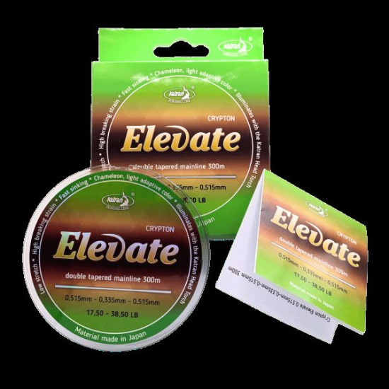 KATRAN ELEVATE DOUBLE TAPERED 300M 0,515-0,335-0,515MM