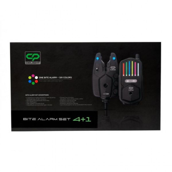 CARP PRO DELIGHT BITE ALARM 4+1