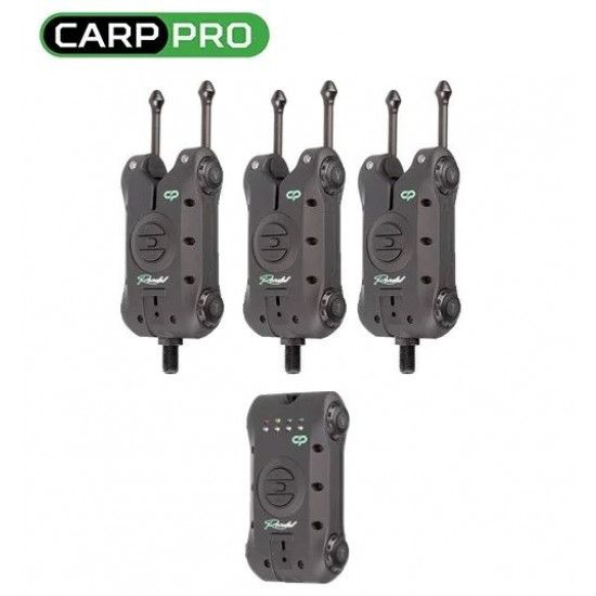 CARP PRO RONDEL 3+1 BITE ALARM SET CPRBA3