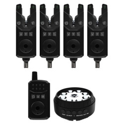 SONIK SKS2 ALARM SET 4+1 + BIVVY LAMP