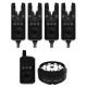 SONIK SKS2 ALARM SET 4+1 + BIVVY LAMP