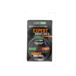 CARP PRO HOOKLINK WEEDY GREEN 10M 25LB CP3710-025