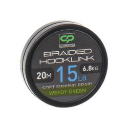 CARP PRO DELIGHT HOOK LINK SINKING WEEDY GREEN 25LB 20M