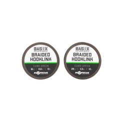 KORDA BASIX BRAIDED HOOKLINK 18LB 10M