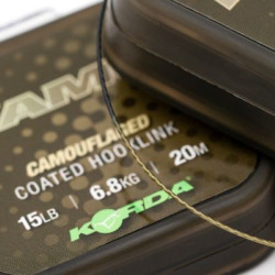 KORDA KAMO KOATED HOOKLIK 50LB 20M