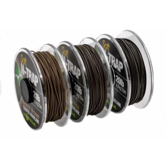 KORDA N-TRAP SOFT 30LB 20M WEEDY GREEN