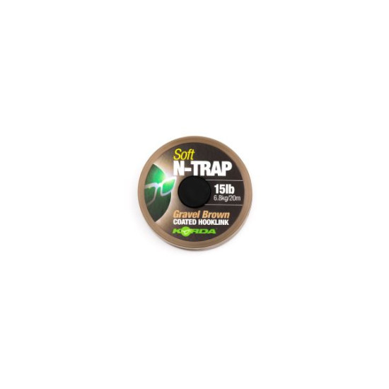 KORDA N-TRAP SOFT 20LB 20M GRAVEL BROWN