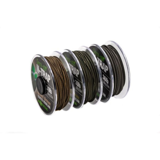 KORDA N-TRAP SEMI STIFF 30LB 20M WEEDY GREEN