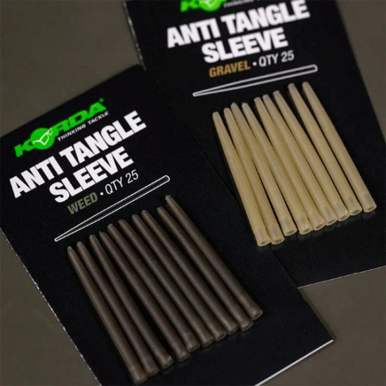 KORDA ANTI TANGLE SLEEVES WEEDY GREEN