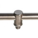 CARP PRO BUZZ BAR 2 RODS 20CM SS WITH LOCKNUT
