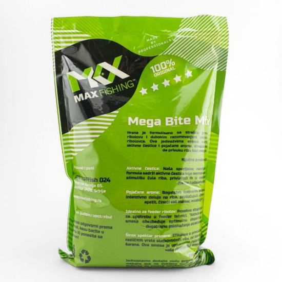 MAX MEGA BITE MIX JAGODA 2,5KG