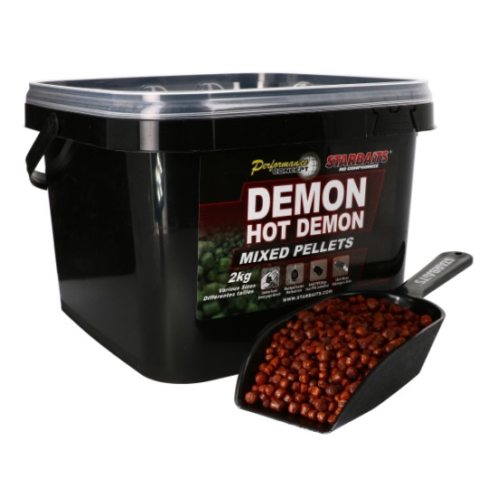 STARBAITS HOT DEMON PELLET MIX 2KG