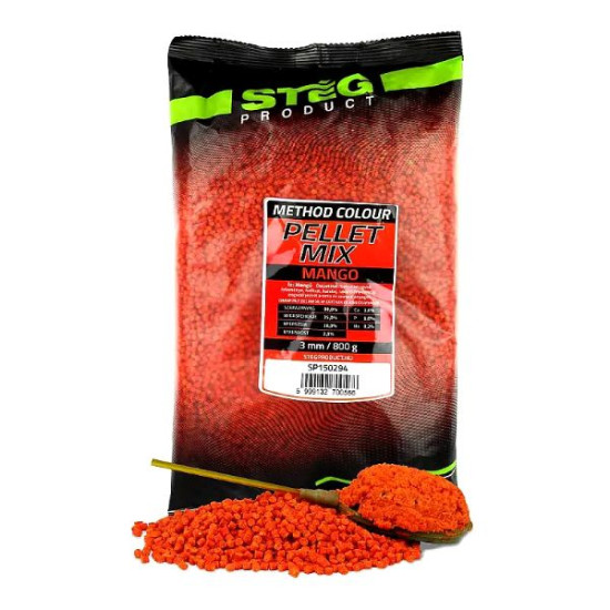 STEG PELLET MIX MANGO 3MM 800GR