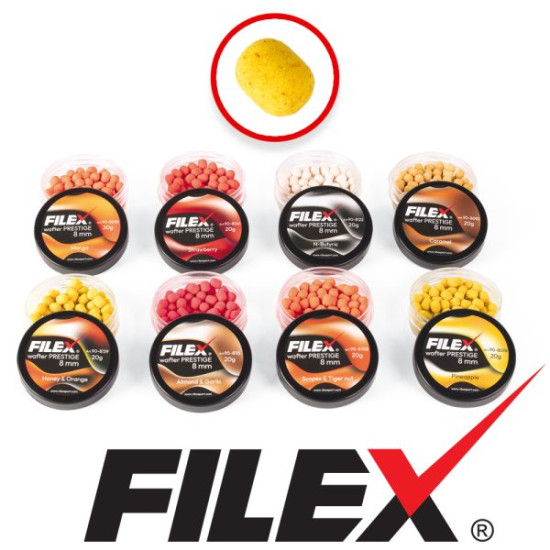 FILEX PRESTIGE WAFTERS 8MM 20GR SCOPEX & TIGERNUT 90-8108