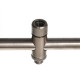 CARP PRO BUZZ BAR 3 RODS 30CM STAINLESS STEEL WITH LOCKNUT