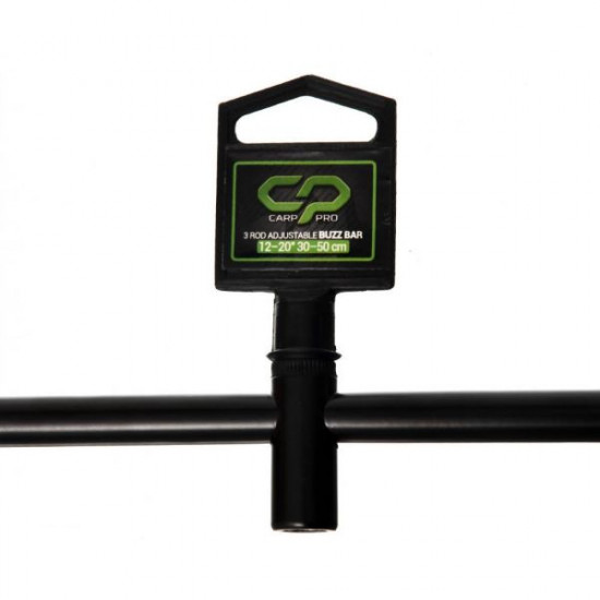 CARP PRO BUZZ BAR 3 RODS TELE 30-50