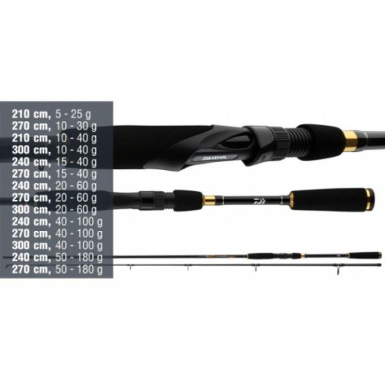 DAIWA CROSSFIRE SPIN 2,40M 15-40GR 11438-240