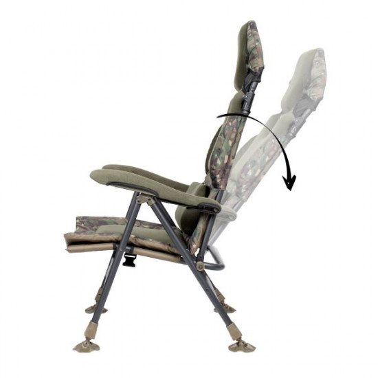 TRAKKER STOLICA LEVELITE CAMO LONGBACK RECLINER