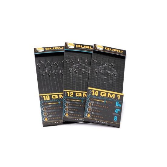 GURU VEZANE UDICE SA TRNOM QM1 BAYONET 4 INCH SIZE 10 0,22MM 8PCS