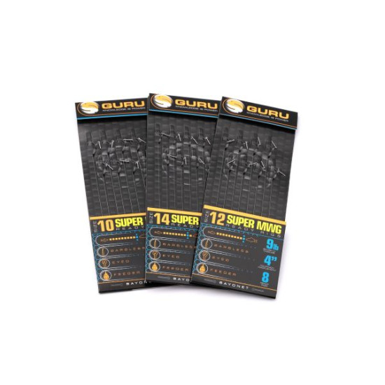 GURU VEZANE UDICE SA TRNOM SMWG BAYONET RIG 4 INCH SIZE 10 0,22MM 8PCS