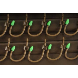 KORDA KAPTOR WIDE GAPE BROWN HOOKS SIZE 8