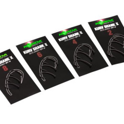 KORDA KURV SHANK X HOOKS SIZE 4
