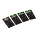 KORDA KURV SHANK X HOOKS SIZE 4