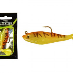 ENERGOTEAM WIZARD SWIMBAIT YELLOW TIGER BIG PERCH 3 INCH