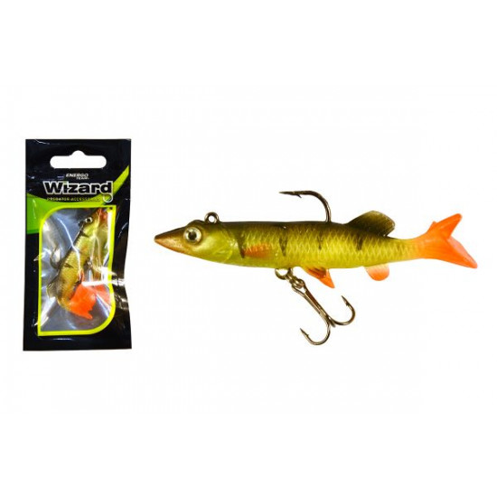 ENERGOTEAM WIZARD SWIMBAIT YELLOW TIGER PERCH 3 INCH